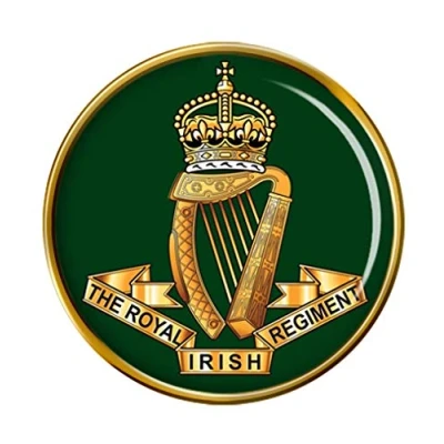 Image of Royal Irish Regiment (1684 1922), British Army Pin Badge