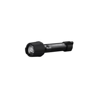 Image of Ledlenser P6R Work Rechargeable Robust Torch LED, 18650 Lithium Battery, Waterproof IP68, 850 lumens, High CRI, Focusable, Long Distance Beam 230m, USB Magnetic Charging Cable with Dock and Belt Clip