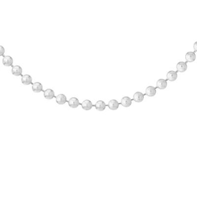 Image of Tuscany Silver Women&#039;s Sterling Ball Chain Necklace of 61cm/24&quot;