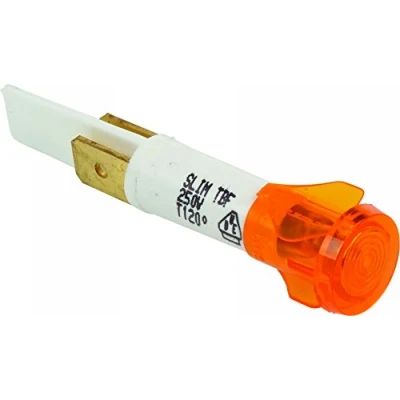 Image of Lincat NE42 Neon Indicator, Round, Amber
