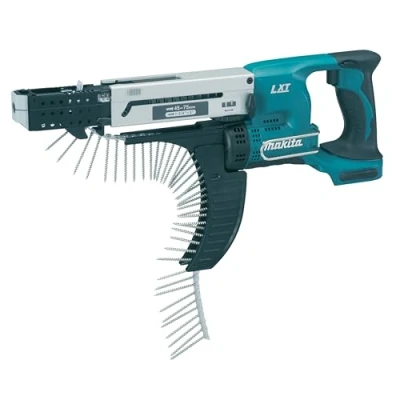 Image of Makita DFR750Z 18V Li Ion LXT Auto Feed Screwdriver Batteries and Charger Not Included