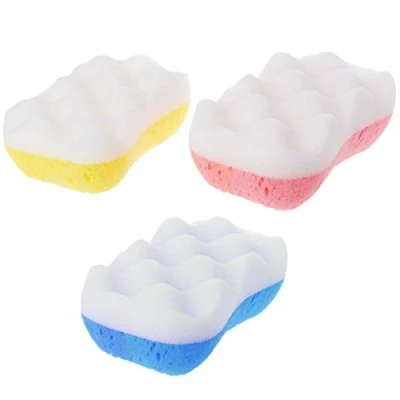 Image of Skin Care Bath Sponge Comfortale Body Scrubber Shower Massage Bathing Brush