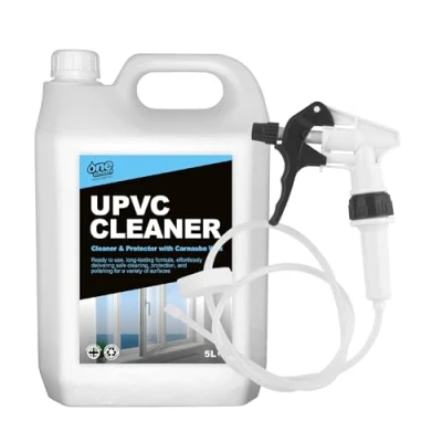 Image of One Chem Professional UPVC Cleaner &amp; Protector 5L plus Long Hose Trigger with Carnauba Wax, Cleans, Polishes and Protects