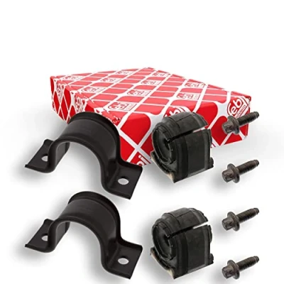 Image of febi bilstein 45876 Anti Roll Bar Bush Kit, pack of one