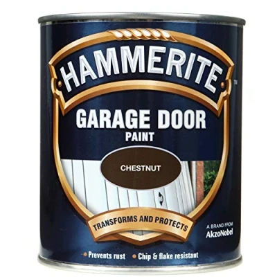 Image of Hammerite 5092849 Chestnut Garage Door Paint 750ml
