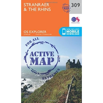 Image of Explorer Active 309 Stranraer &amp; The Rhins Map With Digital Version