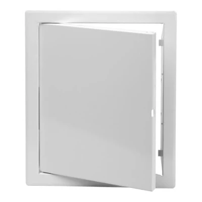 Image of White Metal Access Panel 500mm x Galvanised Steel Inspection Door Flap