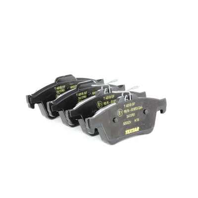 Image of 101590349 Brake pad set TEXTAR 2413701 prepared for wear indicator JAGUAR: XF Saloon, RENAULT: LAGUNA 3, SAAB: 9 3 Estate