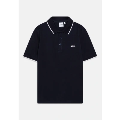 Image of BOSS Kidswear Short Sleeve Polo shirt for kids, Size: 12y, Navy