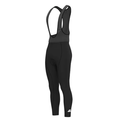 Image of DANISH ENDURANCE Cycling Bib Pants, Padded Bike for Men, Black/Black, S