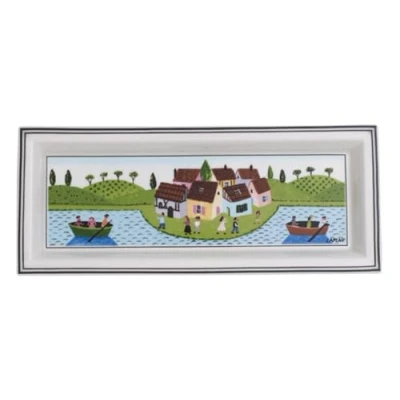 Image of Villeroy &amp; Boch Design Naif Gifts Rectangular Bowl, Multi Colour