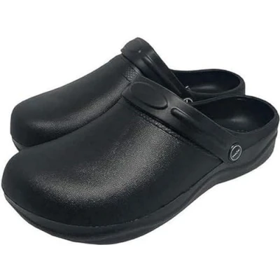 Image of Reis Unisex Clogs &amp; Mules, Black, Size 40