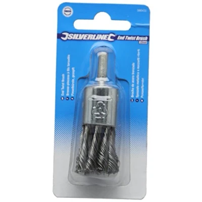 Image of Silverline Steel End Twist Brush 22mm
