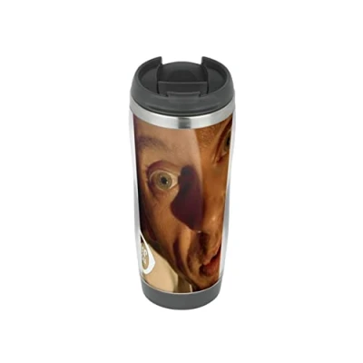 Image of Super Hans Peep Show Travel Mug, Thermal Insulated Cup for Hot and Cold Beverages Drinks