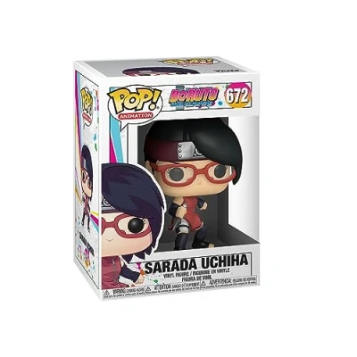 Image of Funko POP! Animation: Boruto Sarada Uchiha Boruto: Naruto Next Generations Collectable Vinyl Figure Gift Idea Official Merchandise Toys for Kids &amp; Adults Anime Fans