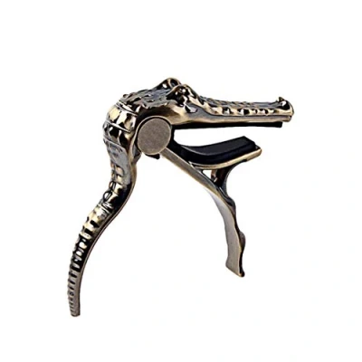 Image of Milisten Guitar Capo Alligator Shape For Acoustic And Electric Guitars Ukulele Mandolin Banjo Classical
