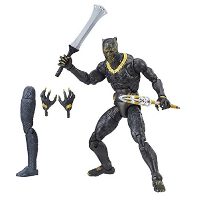 Image of Marvel Legends Black Panther Erik Killmonger 6 inch Action Figure