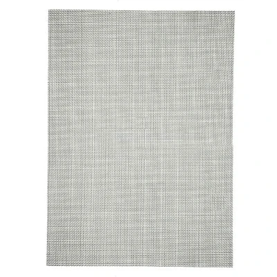 Image of 2 Pcs, 3 pcs LTG Stainless Steel Woven Rodent Proof Mesh 1mm Hole A4 (210 x 300mm) Great for Airbricks (2 Silver (Stainless Steel))