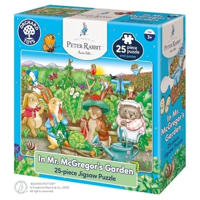 Image of Peter Rabbit™ The World of Jigsaw Puzzle By Orchard Toys Official Beatrix Potter for children age 4+ Birthday Gift