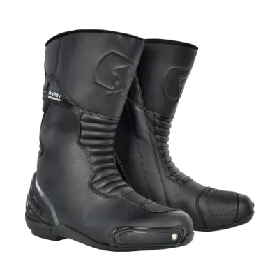Image of Oxford Men&#039;s Code 1.0 Dry2Dry Motorcycle Boots, Black, 9 UK