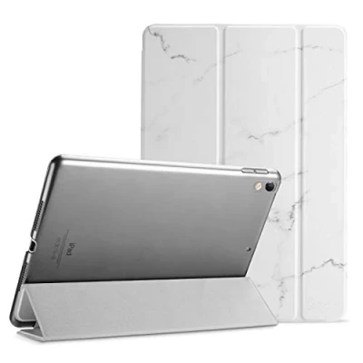 Image of ProCase for iPad Air 3rd 10.5&quot; 2019 / Pro 2017 Case, Ultra Slim Lightweight Cover with Translucent Back 10.5 Inch Whitemarble