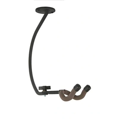 Image of String Swing Guitar Hanger Ceiling Mount Holder for Electric Acoustic and Bass Guitars Stand Accessories Home or Studio Wall Musical Instruments Safe without Hard Cases CC28RL K