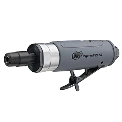 Image of Ingersoll Rand Air Die Grinder 308B, Replaced by 308B M, 1/4 Inch (6 mm) Collet Grinder, Pneumatic Power Tools with 25,000 RPM and 250 W
