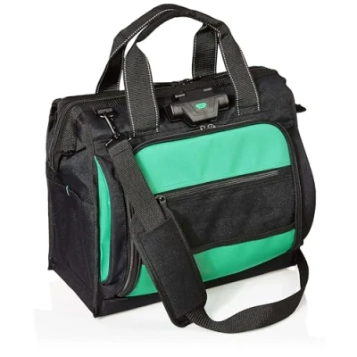 Image of Amazon Brand Denali 40 Pockets Lighted Organizer Tool Bag, Black