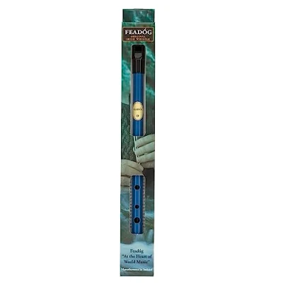 Image of Feadog Blue D Whistle, FW28