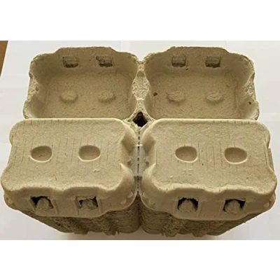 Image of HAPPY CHICKENS FULL PACK 292 X NEW HALF DOZEN EGG BOXES/CARTONS FOR MEDIUM TO LARGE CHICKEN EGGS