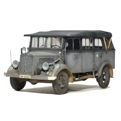 Image of Miniart 1:35 Scale L1500A (Kfz.70) German Personnel Car Plastic Model Kit