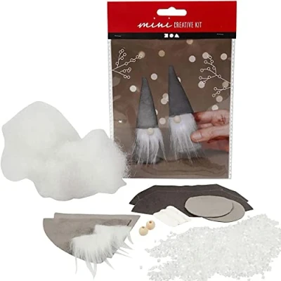 Image of Sewing Felt Kit for Two Christmas Gonks Craft