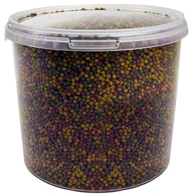 Image of GardenersDream All Round Pond Pellets Premium Quality Fish Food Mix Healthy, Nutritious &amp; Balanced Daily Feed for Aquatic High Protein, Great Source of Vitamins Easily Digestible (2.5L)