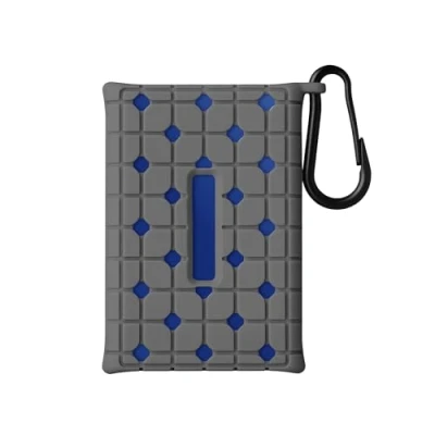 Image of kwmobile Silicone Case Compatible with Samsung T7 Portable SSD Protective Cover for Drive Grey