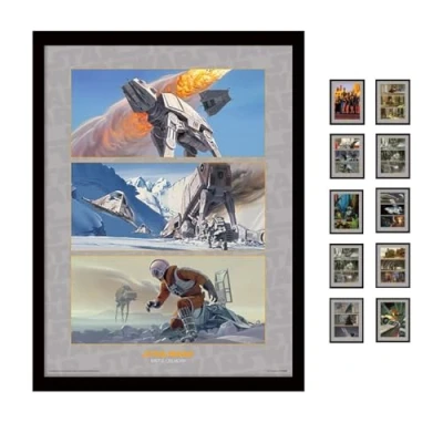 Image of Star Wars Battle on Hoth Memorabilia, Multi Colour, 30 x 40 cm