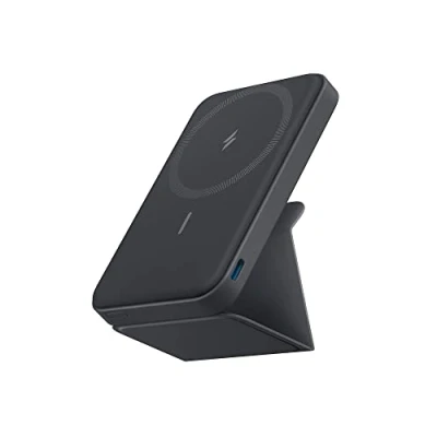 Image of Anker Power Bank, 622 Magnetic Battery (MagGo), 5000mAh Foldable Wireless Portable Charger and USB C for iPhone 16/16 Plus/16 Pro/16 Pro Max, 15/14/13/12 Series
