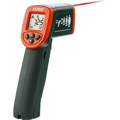 Image of Extech IR267 Mini Infrared Thermometer with Type K, Green