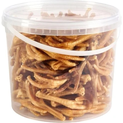 Image of Premium Chicken Feet Dog Treats, 5L Tub