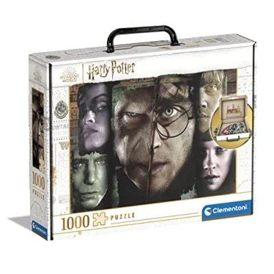 Image of Clementoni 39655 Harry Potter 1000 Pieces, Made in Italy, Jigsaw Puzzle for Adults, Multicoloured