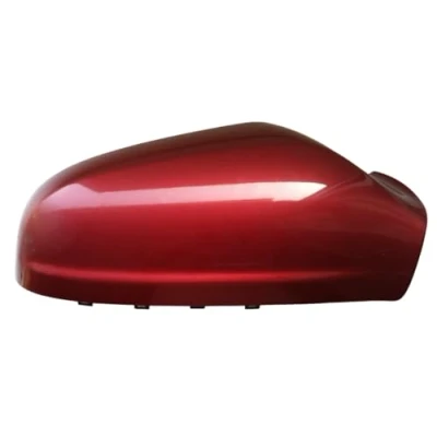 Image of LT2CP Wing Mirror Cover for Vauxhall Astra H MK5 models 2004 2005 2006 2007 2008 &amp; 2009 Painted Red Gloss Finish Right Hand Side UK Driver