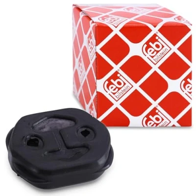 Image of 1K0253147C Holder, exhaust system FEBI BILSTEIN 23512 VOLKSWAGEN: Golf 5, Caddy 3, SEAT: Altea, AUDI: A3 Hatchback