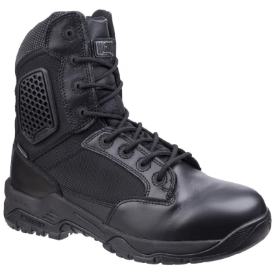 Image of Magnum Strike Force 8.0 WP Side zip Mens Occupational Footwear Black Size 9