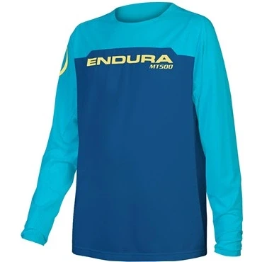 Image of Endura MT500 Burner Kids Long Sleeve Jersey