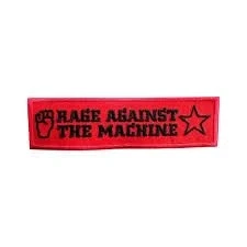 Image of Rage Against The Machine Machine_2 Patch Badge Embroidered Iron on Applique Accessory
