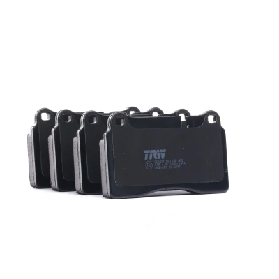 Image of 7P6698151C Brake pad set TRW COTEC GDB1670 prepared for wear indicator VOLKSWAGEN: Touareg I, II, SEAT: Leon III Hatchback, ST