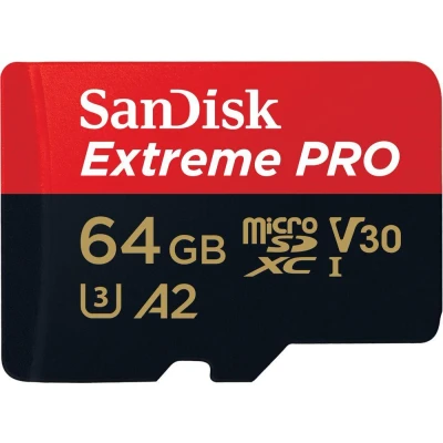 Image of Sandisk Extreme Pro Microsdxc 64GB