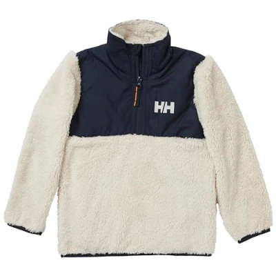 Image of Helly Hansen Hellyhansen Champ 1/2 Zip Midlayer Sweatshirt Children&#039;s Cream, 2