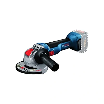 Image of Bosch Professional 18V System Angle Grinder GWX 10 (disc Diameter 125 mm, with X Lock Holder, Without Rechargeable Batteries and Charger, in Carton)