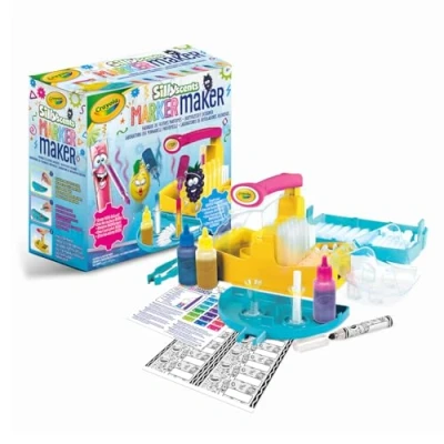 Image of CRAYOLA Marker Maker, Felt tip Pen Laboratory, Create Your Own Markers and Colors, Creative Activity Gift for Children, Ages 6+ (Scented)