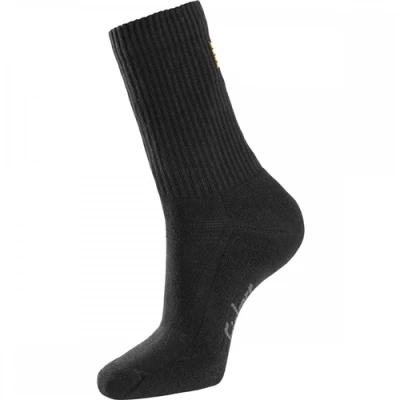 Image of Snickers Cotton Socks, 3 Pack Black 41 44
